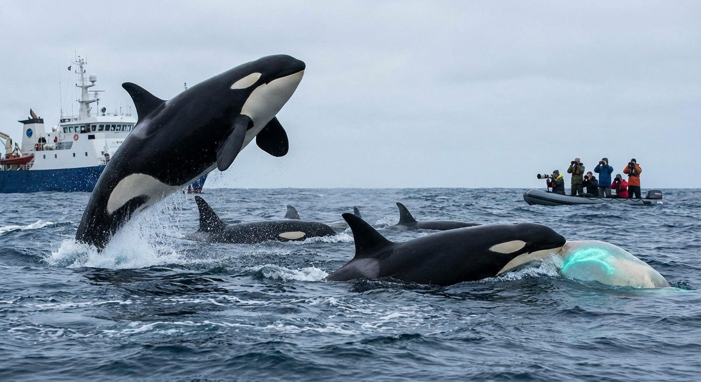 We've never witnessed this before": what some orcas are doing is puzzling researchers