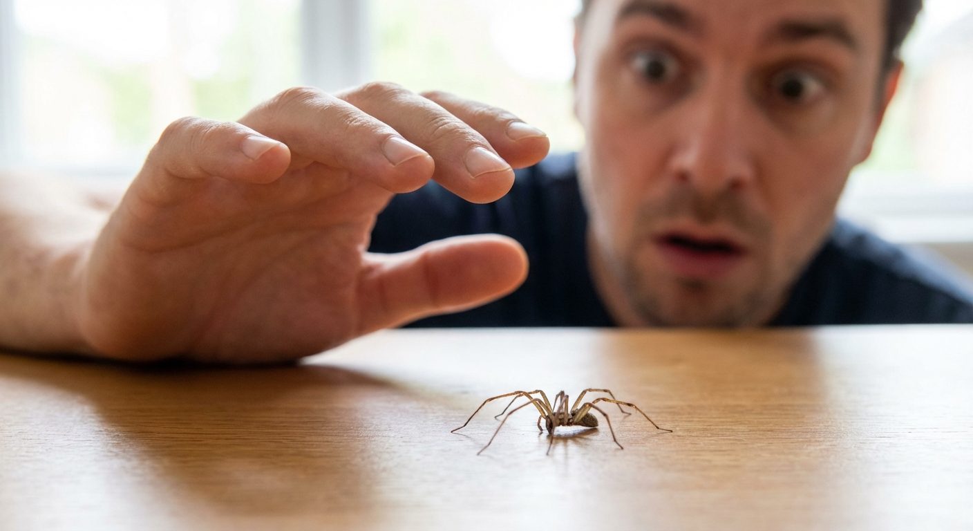 Why some spiders trigger instant fear — even when they're totally harmless